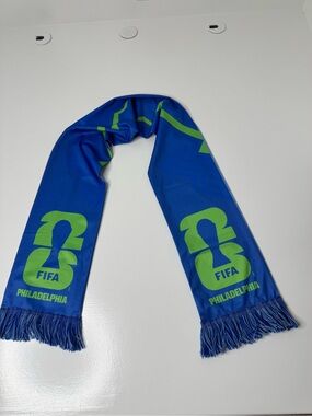 FIFA Philadelphia Blue & Lime Fan Scarf